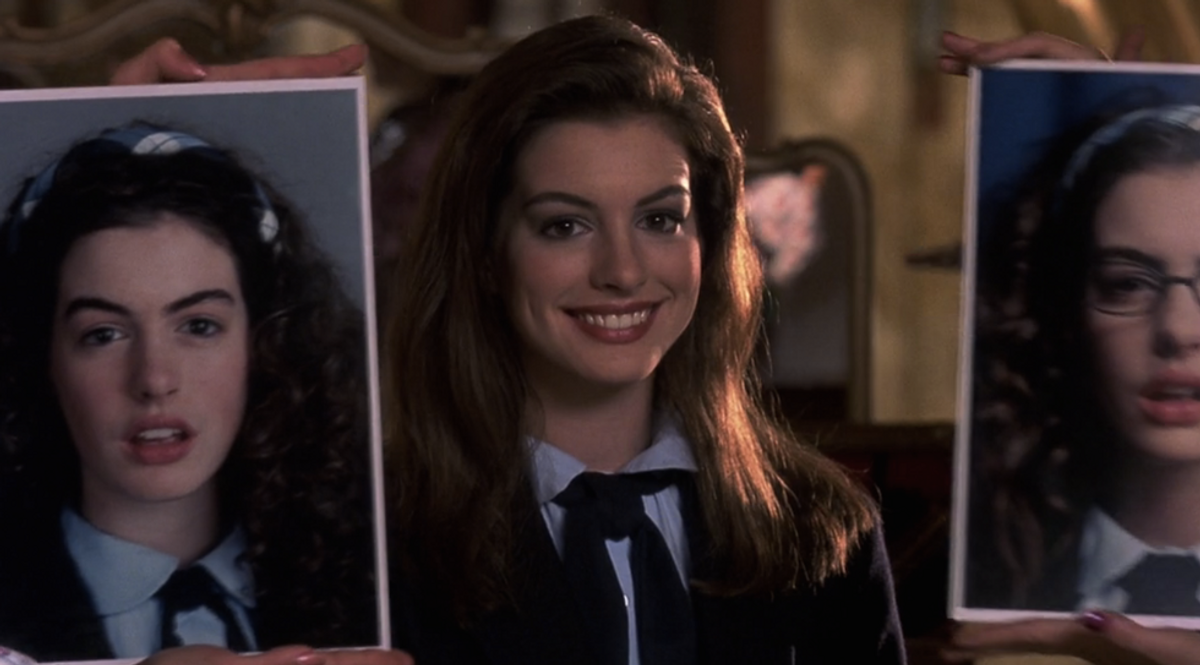 Stages of a Haircut: Princess Diaries Edition