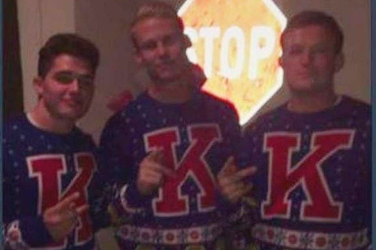 The Infamous KKK KU Cheer Snap — Who Are The Three Men In This Photo?