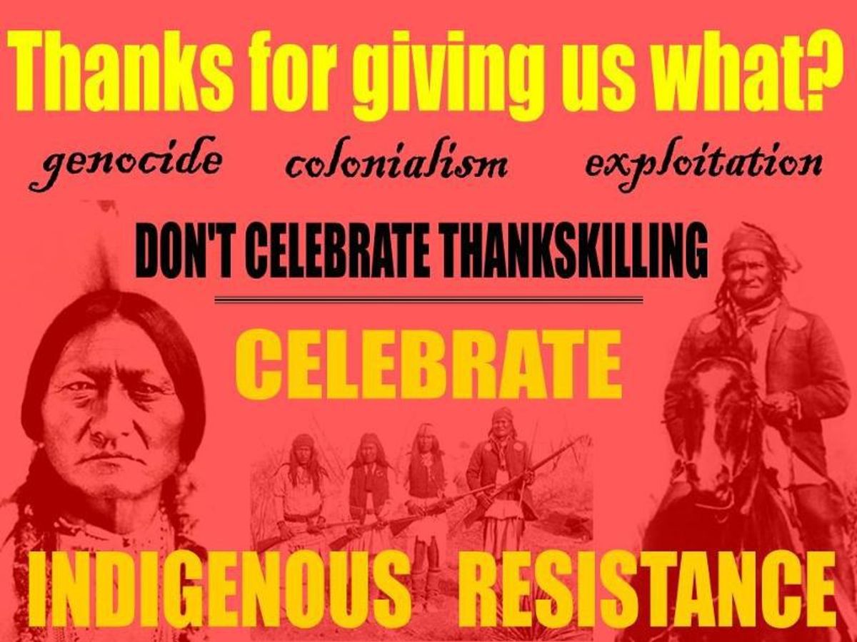 So...Can We Change "Thanksgiving" To "Native American Appreciation Day?"