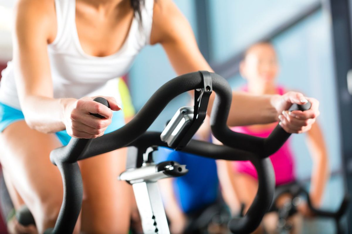 What Goes Through Your Head During A Spinning Class