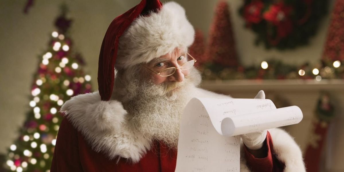 Dear Santa Claus, I Don't Need Anything This Year