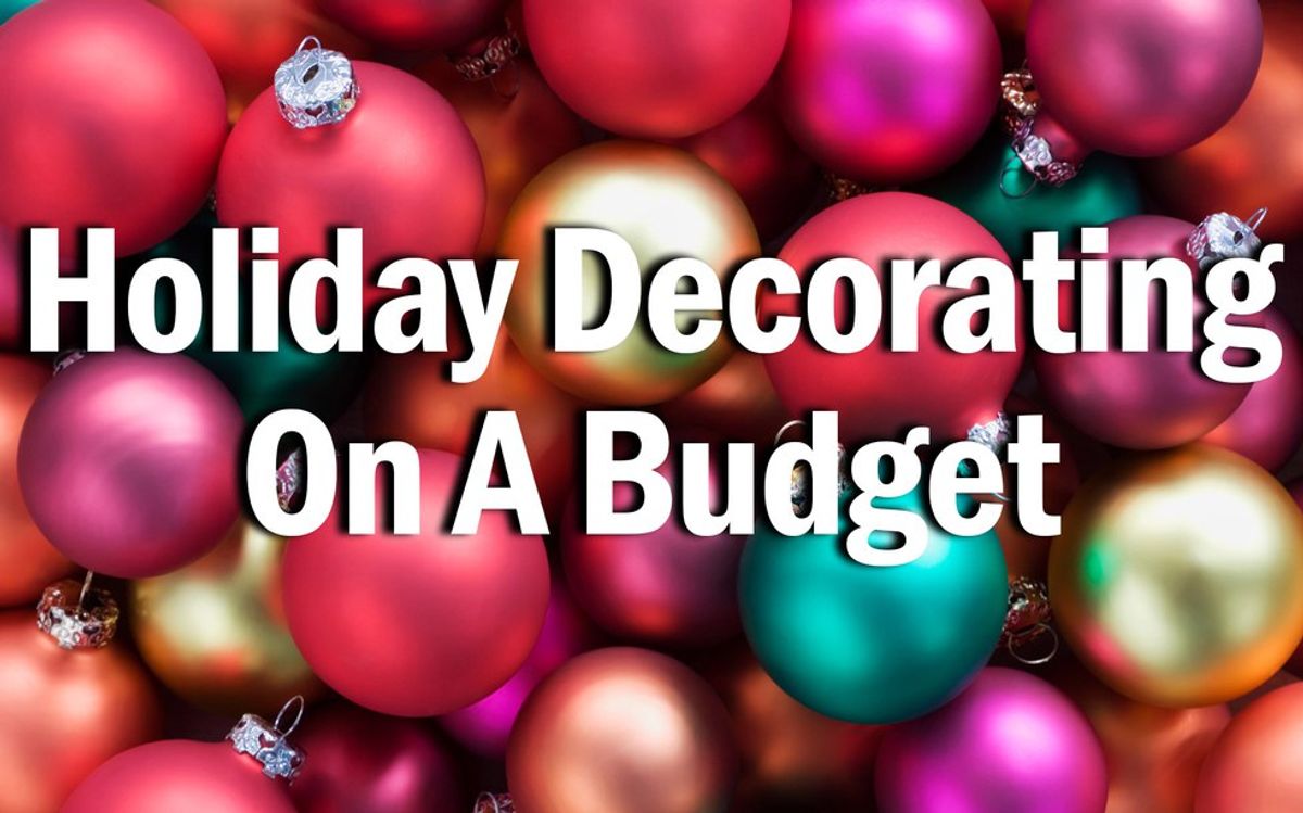 Cheap Holiday Decorating For College Kids