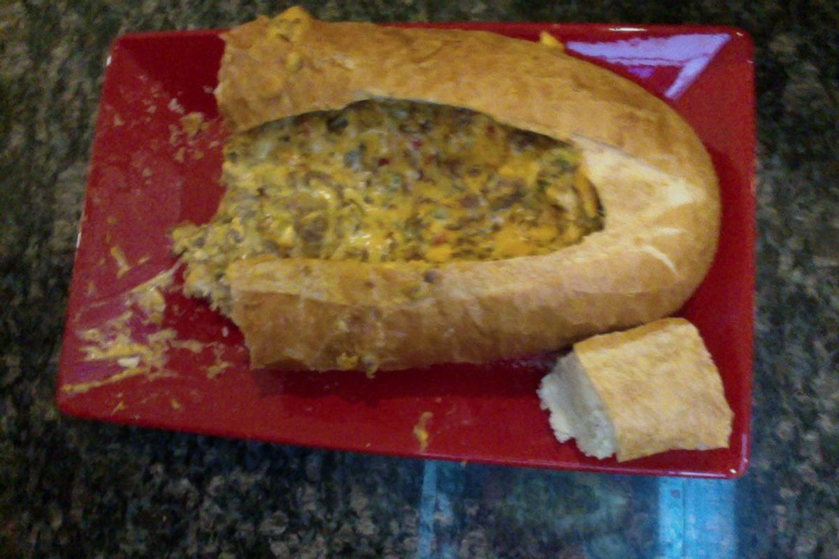 Superbowl Sunday Cheese Dip Recipe