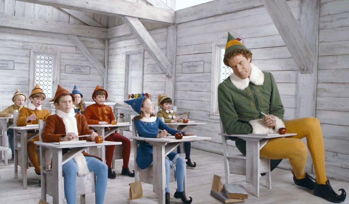 When You Turn Into Buddy The Elf On Finals Week