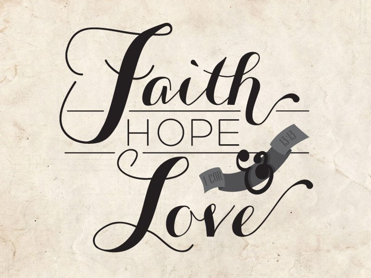 Faith, Hope, And Love