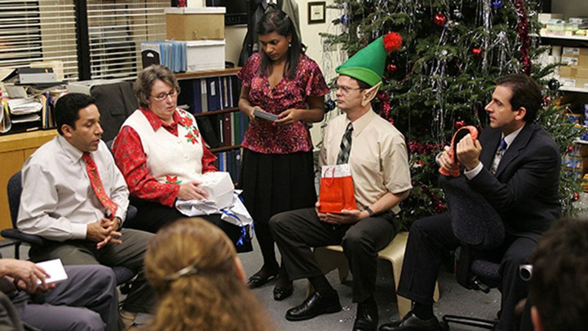 College In December As Told By 'The Office'