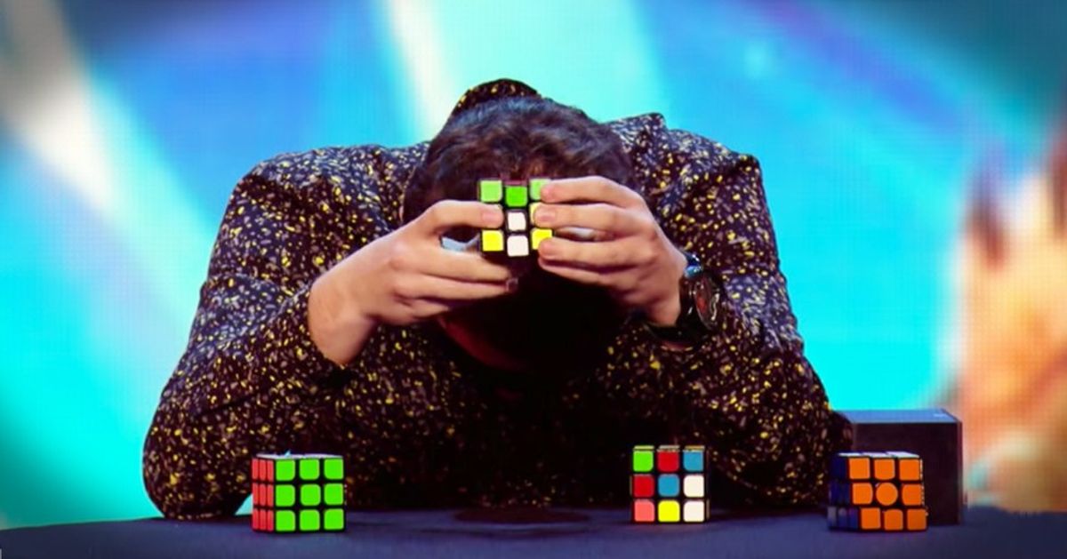How To Solve A Rubik's Cube Blindfolded