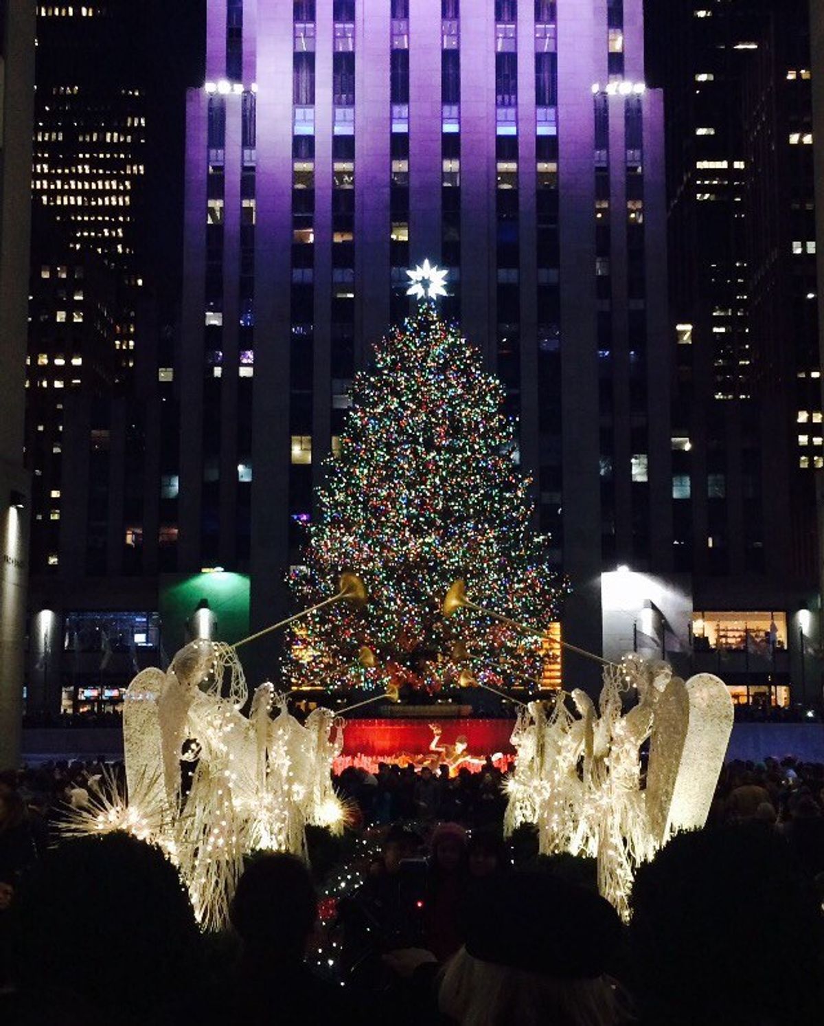 Visiting The Rockefeller Christmas Tree