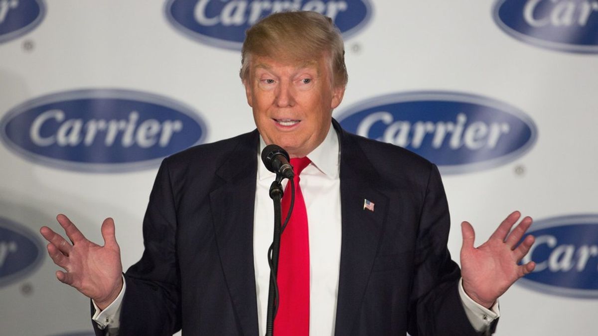 A SPADE IS A SPADE: Trump's Carrier Plan Is Crony Capitalism. Conservatives, Call Him Out On It