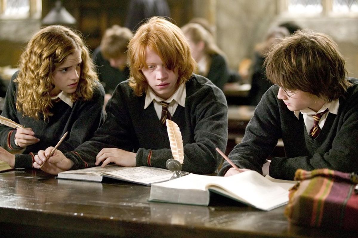 The Phases of Exam Week As Told By Ron Weasley