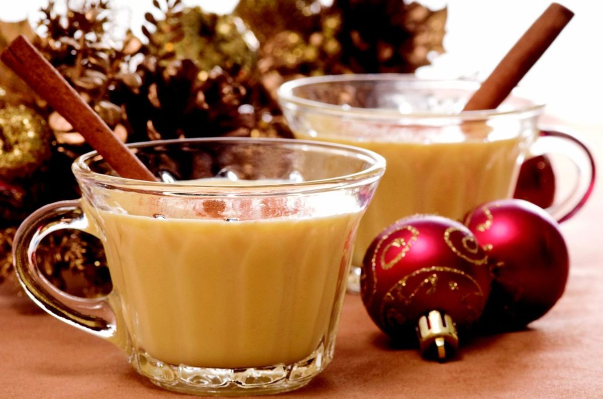The 7 Stages Of Trying Eggnog