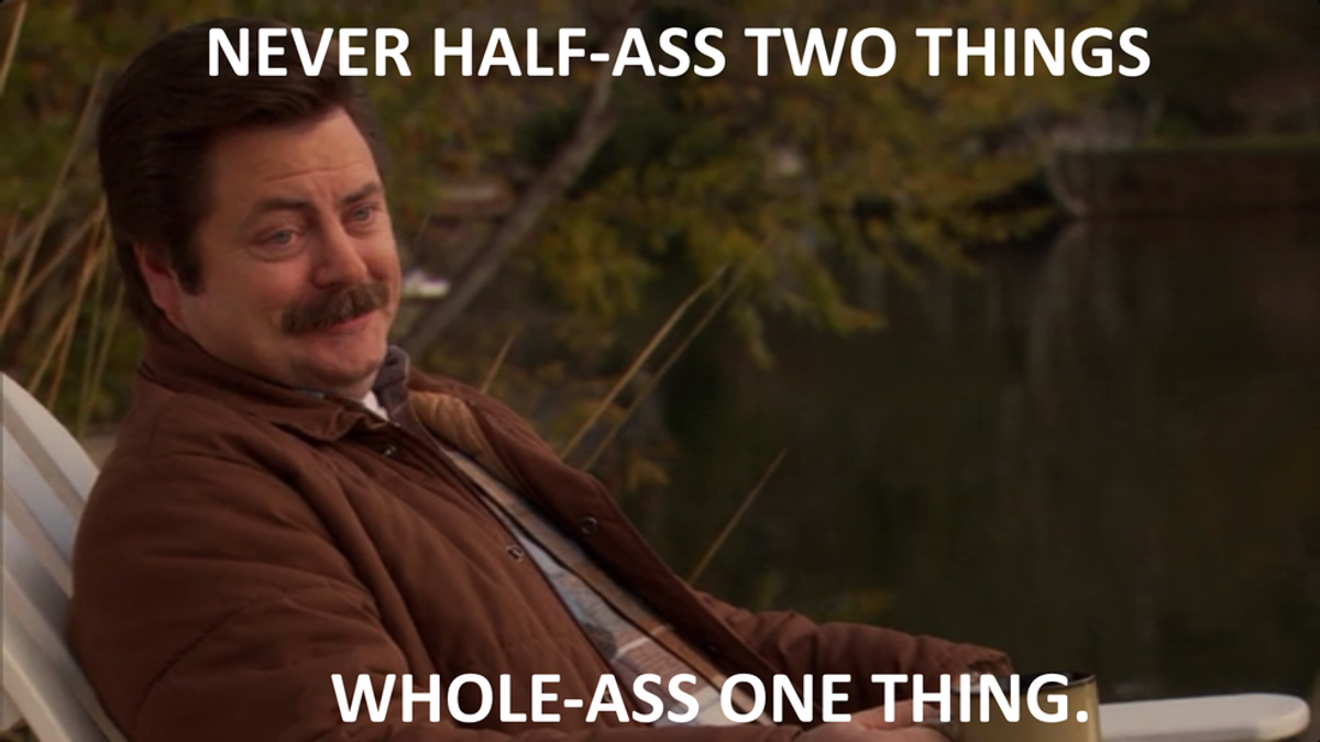 10 Things Grad Students Experience Each Semester As Told By "Parks and Rec"