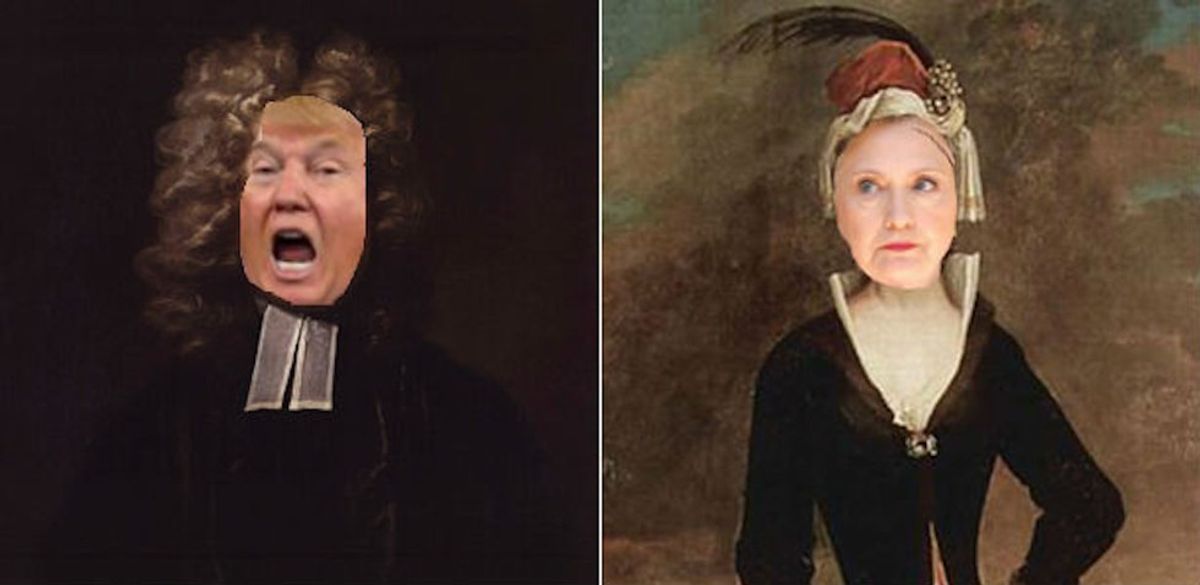 The Trump-Clinton Twitter Beef Is Reminiscent Of A Brawl From The 1700's