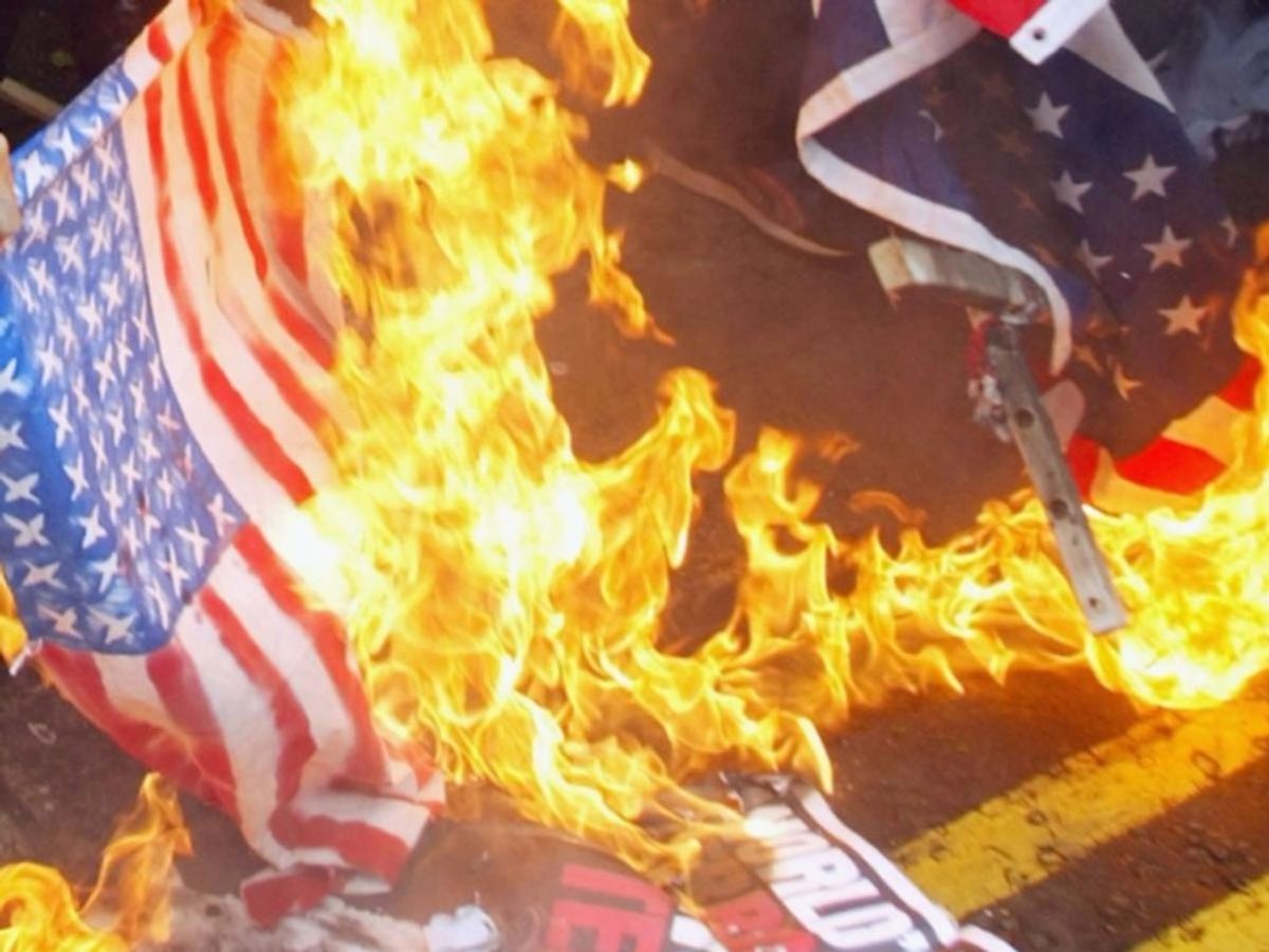 Flag Burning Should Be Prohibited In The Act Of Protest