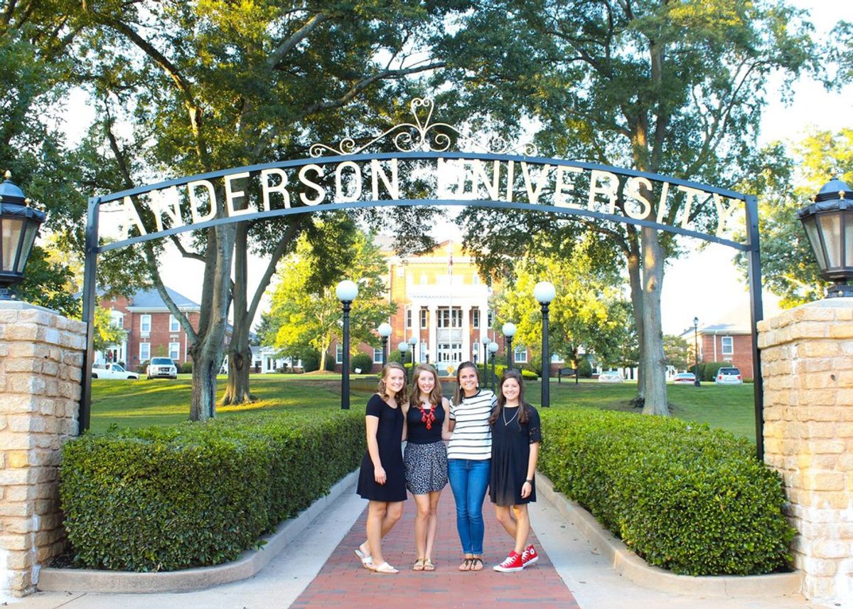 To Anderson University's President