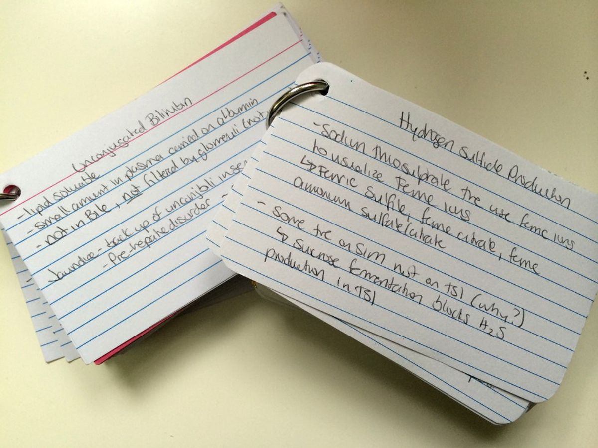 Thoughts On Flashcards