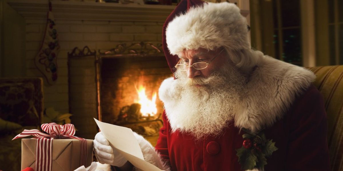 An Open Letter To Santa Claus From A Nice College Student