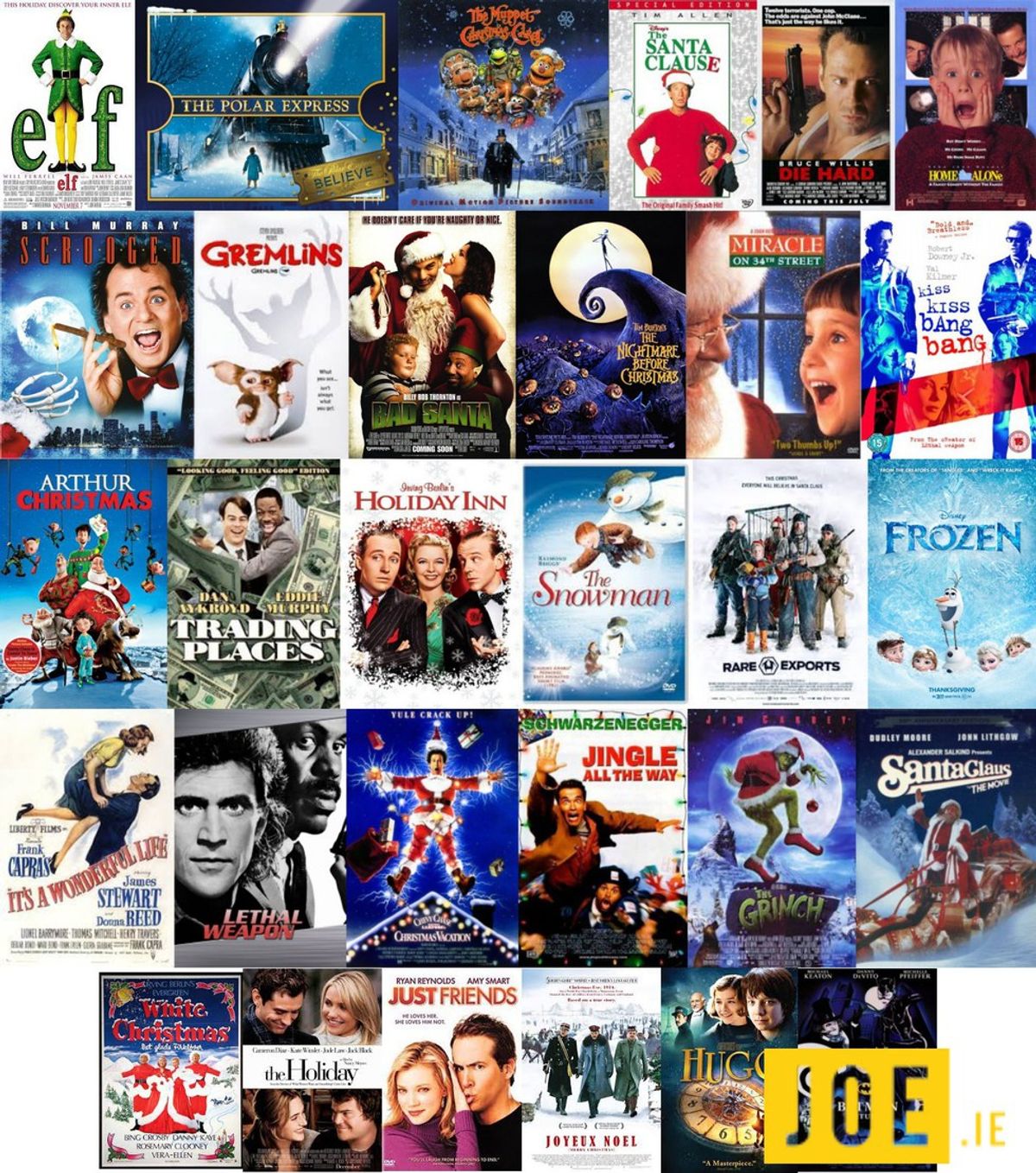 My Top 5 Christmas Movies