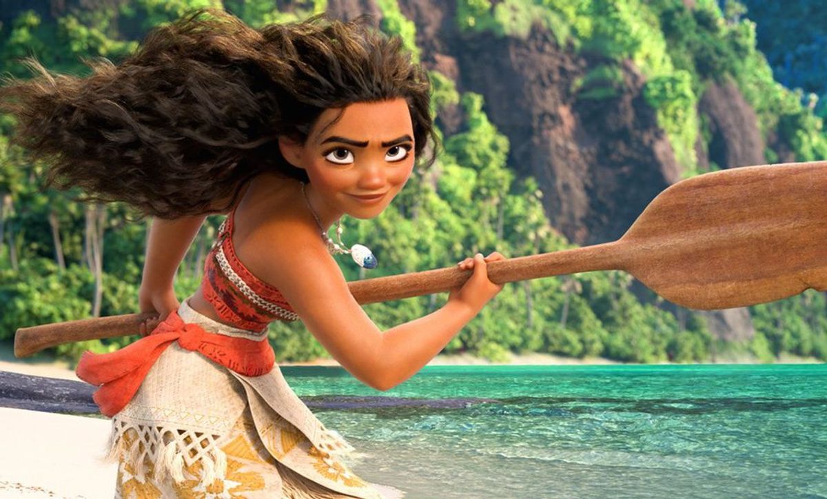 Moana and Princess Elena are legit the best part of the Disney Squad at the moment