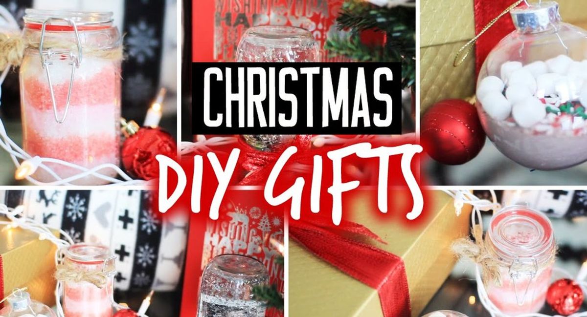 Adulting During Christmas Is Tough.  Pinterest DIY Gifts To The Rescue!