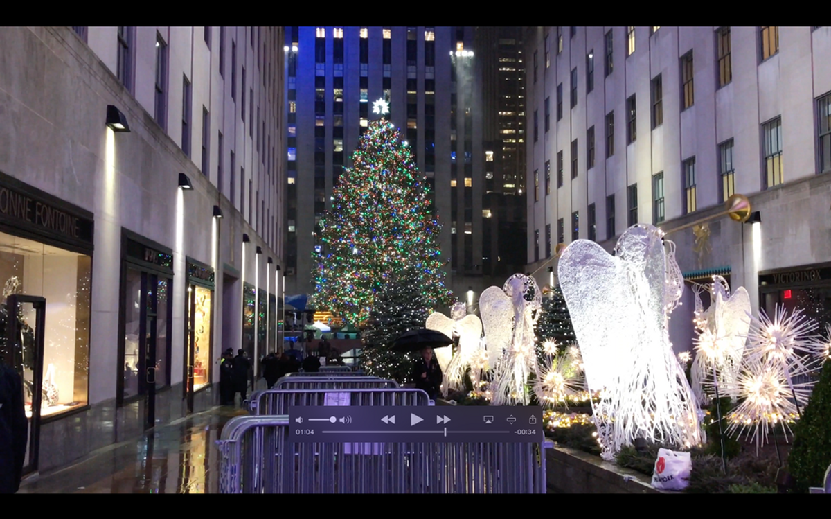 Watch: Rockefeller Christmas Tree Lighting