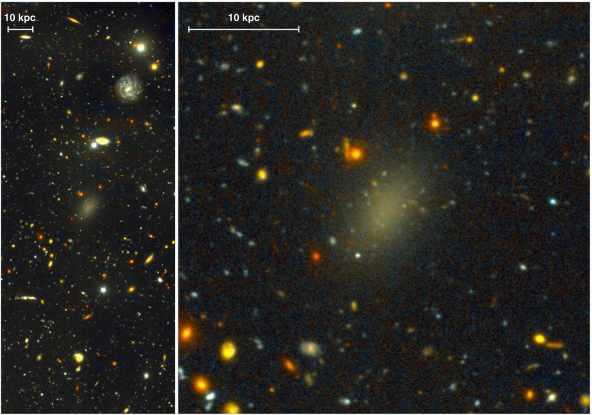 A New Galaxy Has Been Discovered & Its Been Found To Be Made Of Dark Matter
