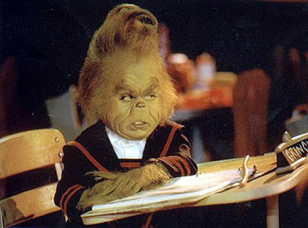 Finals As Told By The Grinch
