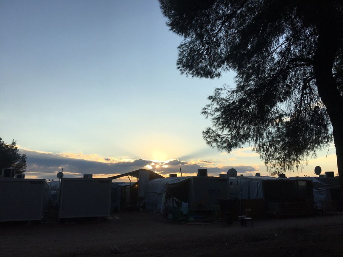 A Poet In A Refugee Camp: Updates From Ritsona