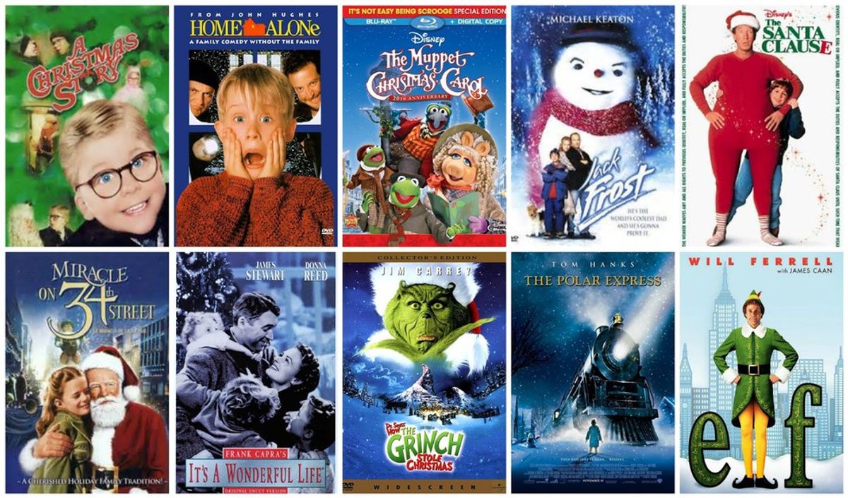 Top Ten Christmas Movies