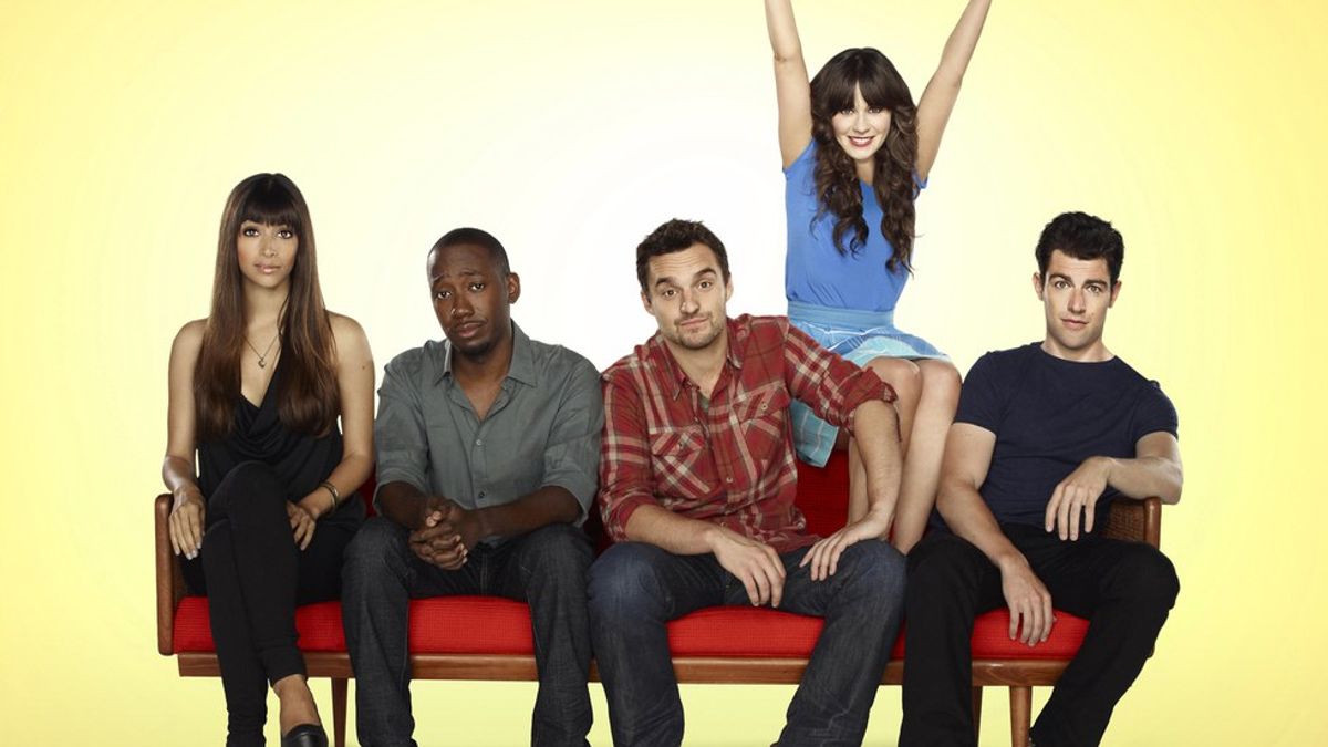 College Summed Up By New Girl Quotes