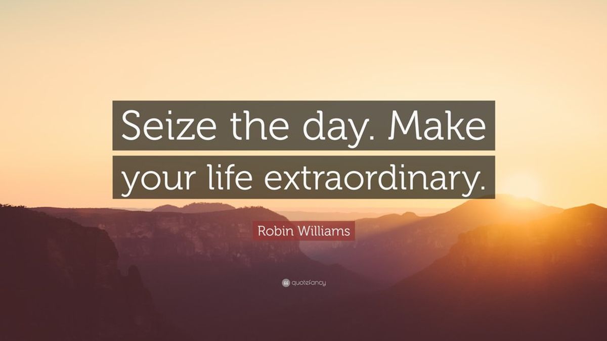 5 Reasons Why Everyone Should Seize the Day