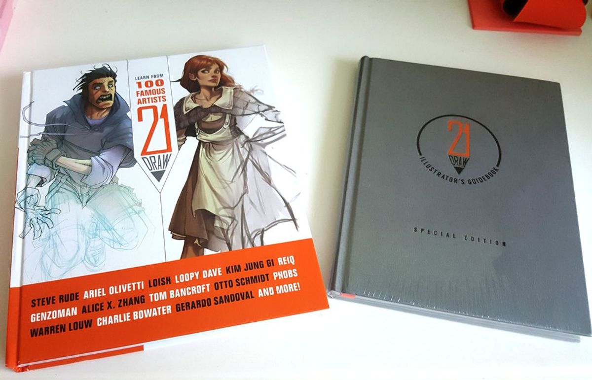 Let's Review: 21 DRAW And Illustrator's Guidebook Special Edition