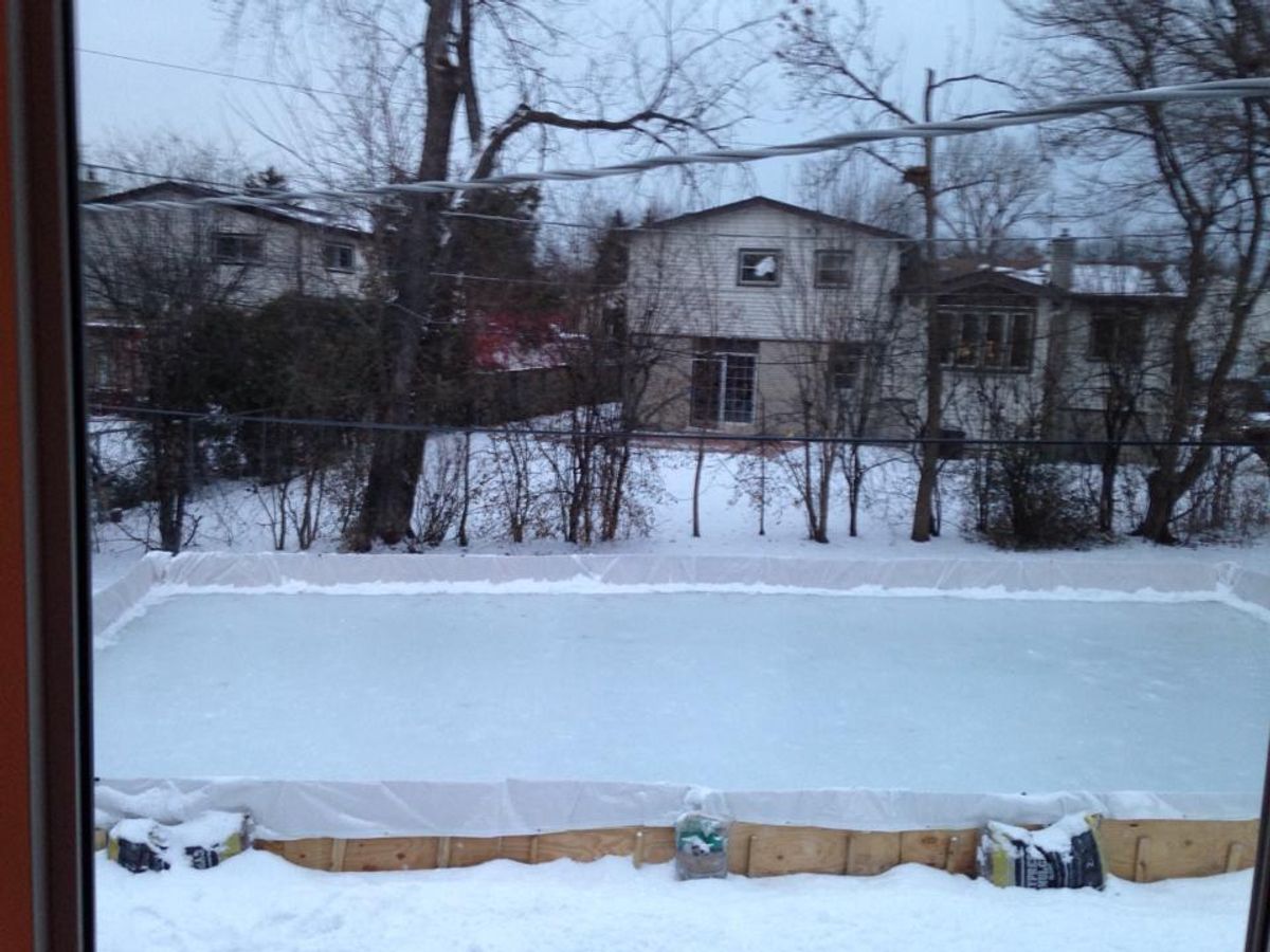 My Backyard Ice Rink
