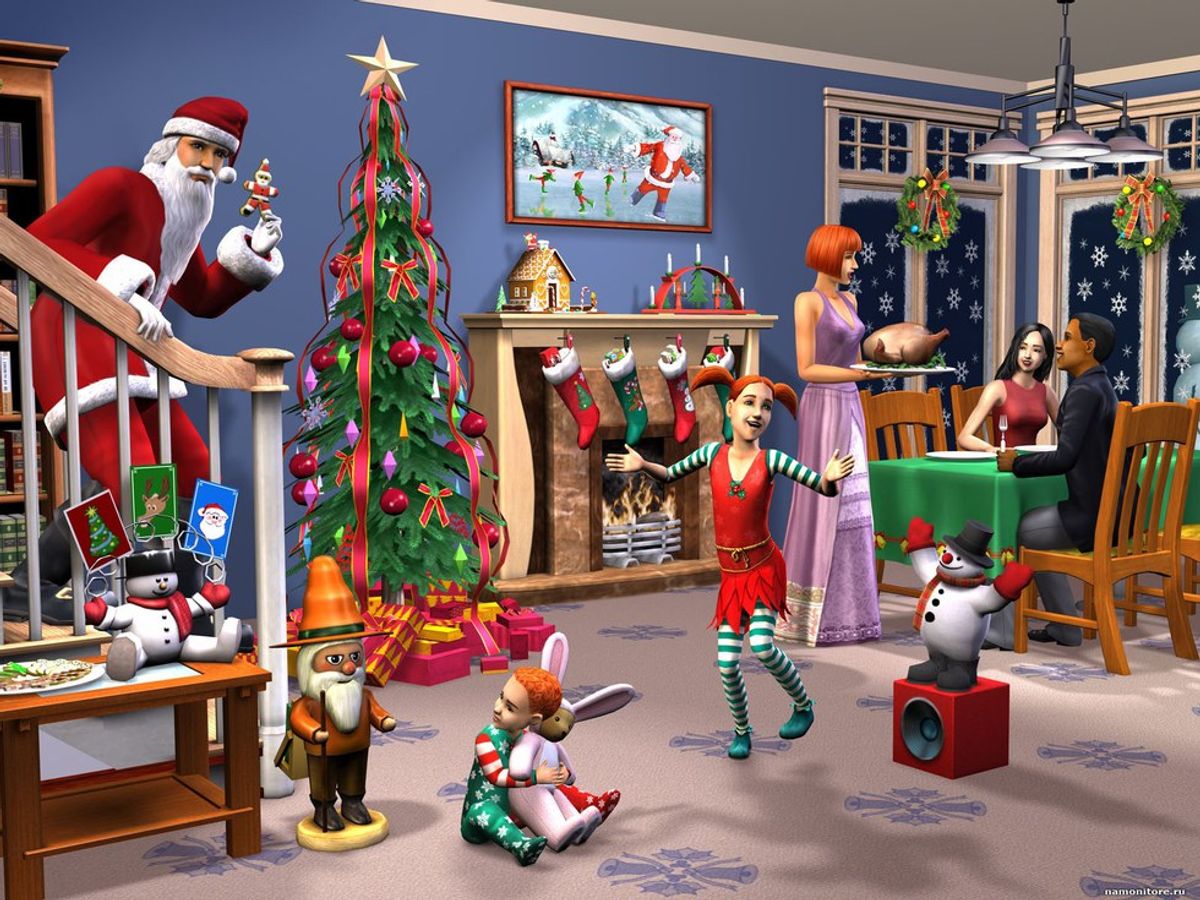 Christmas Time Presented By The Sims