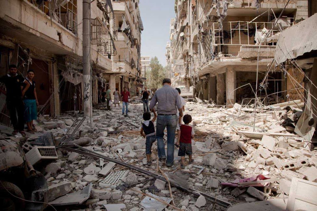 Syrian War: Aleppo In Devastation