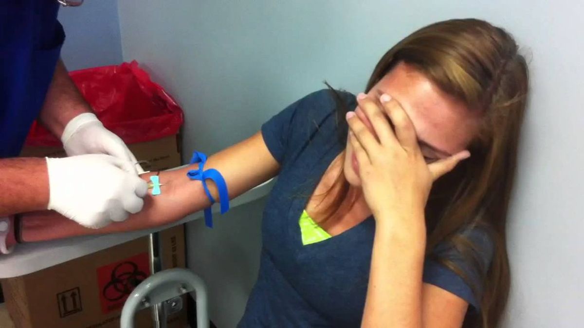 11 Inevitable Stages of Blood Tests