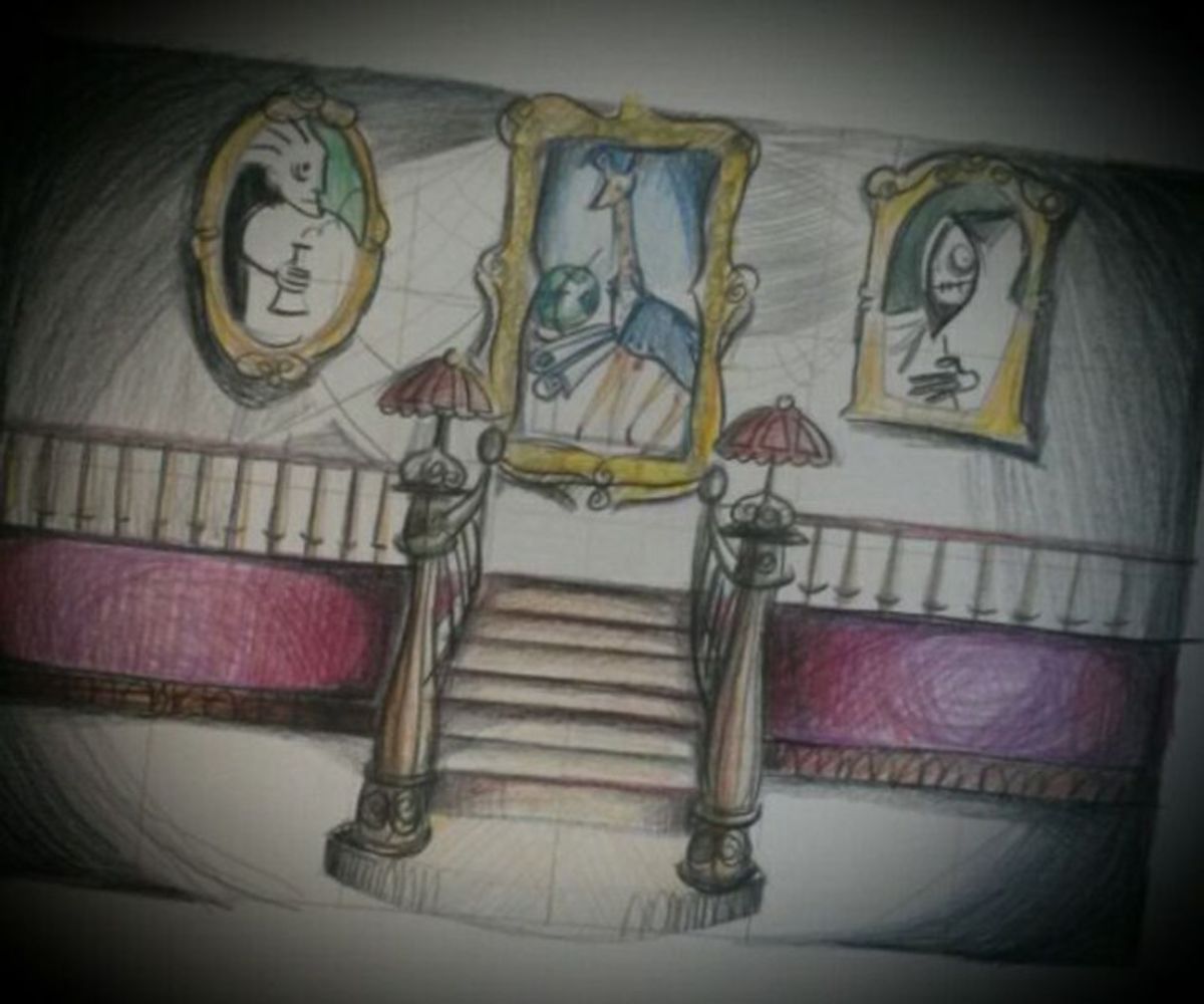 Designing Sets for "The Addams Family"