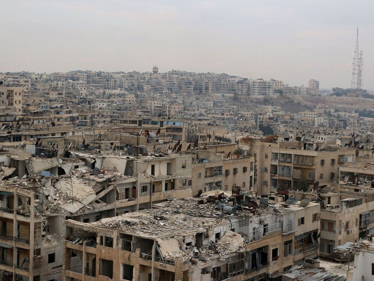 The Ruin Of Aleppo
