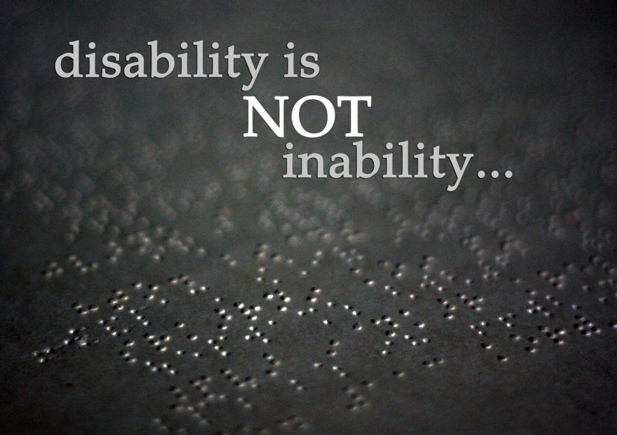 An open letter to those who don't understand disabilty