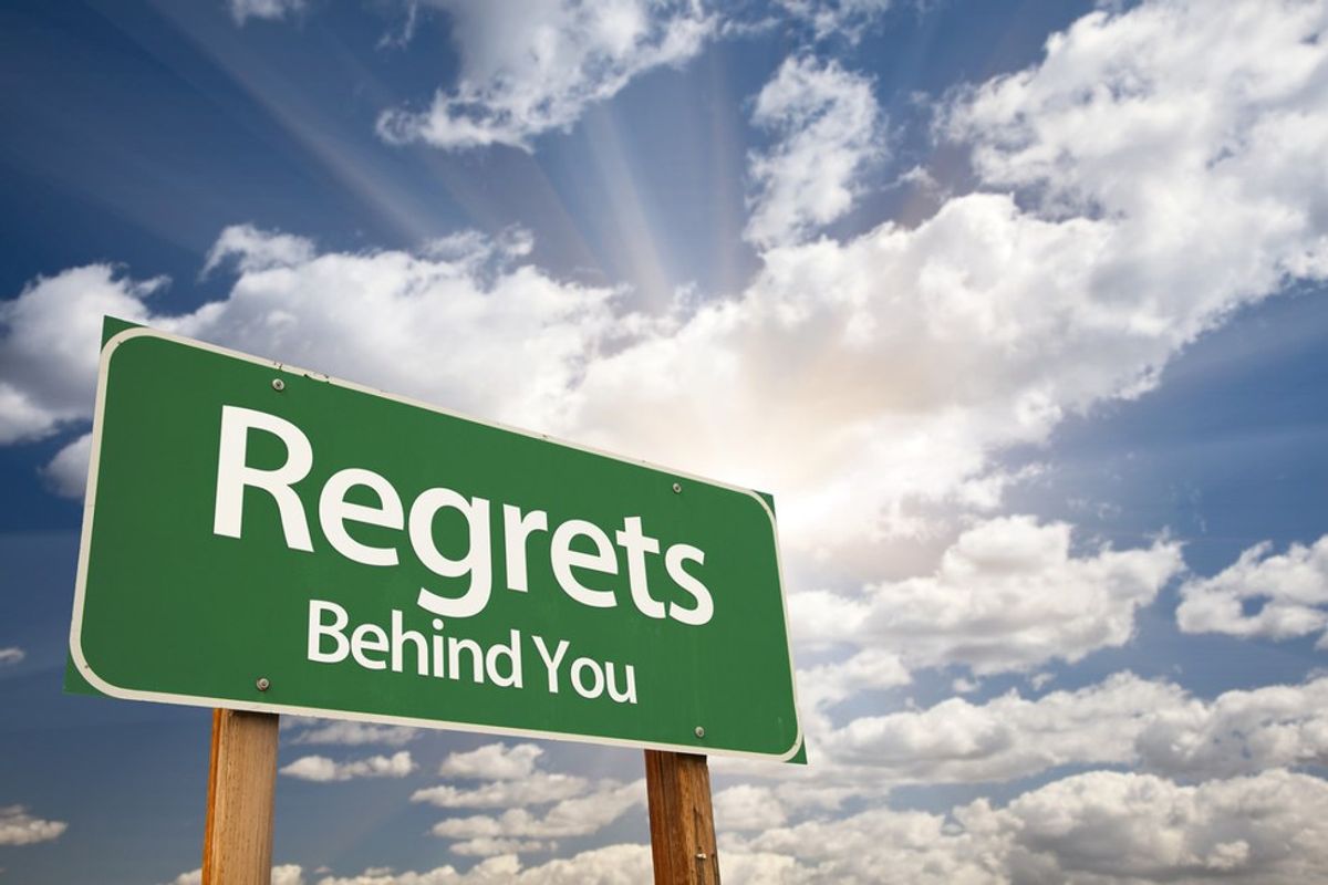 Forgetting Regret