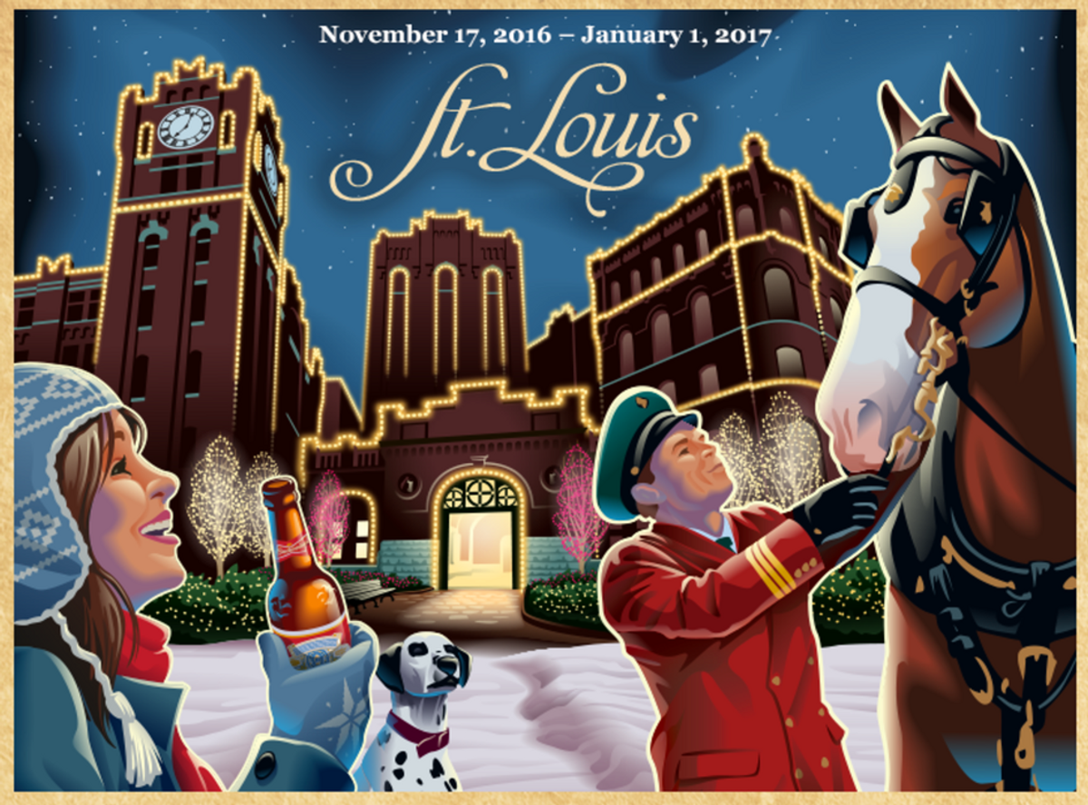 You Need To See The Anheuser-Busch Brewery Lights In St. Louis