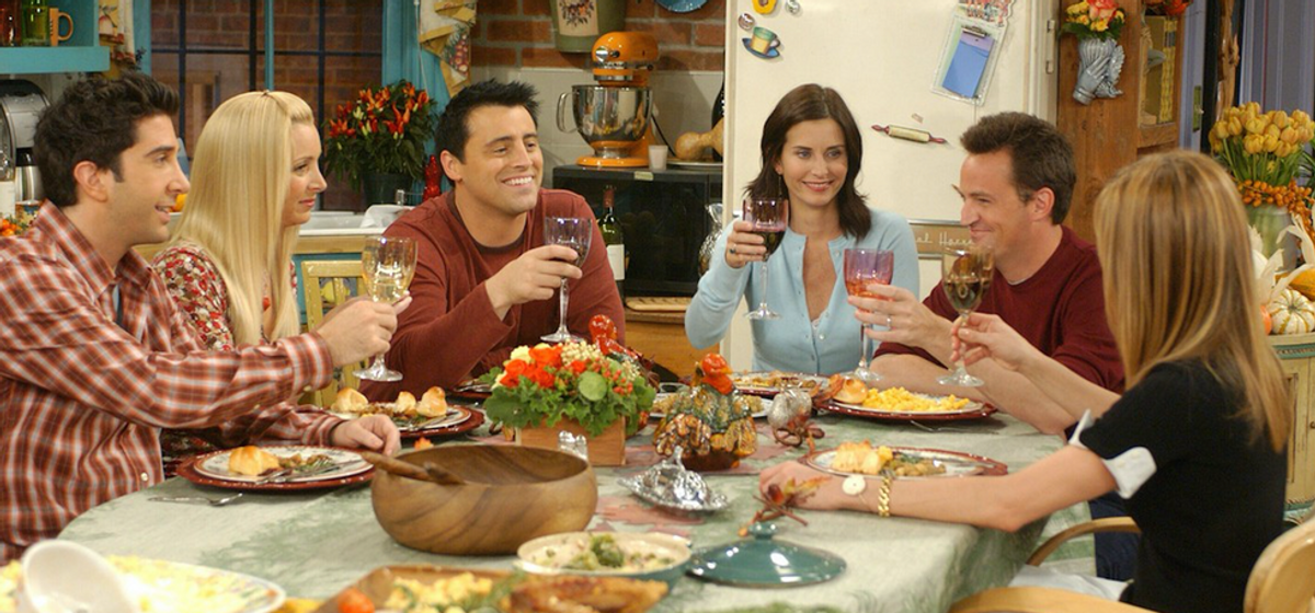 Coming Home For The Holidays, As Told By "Friends"