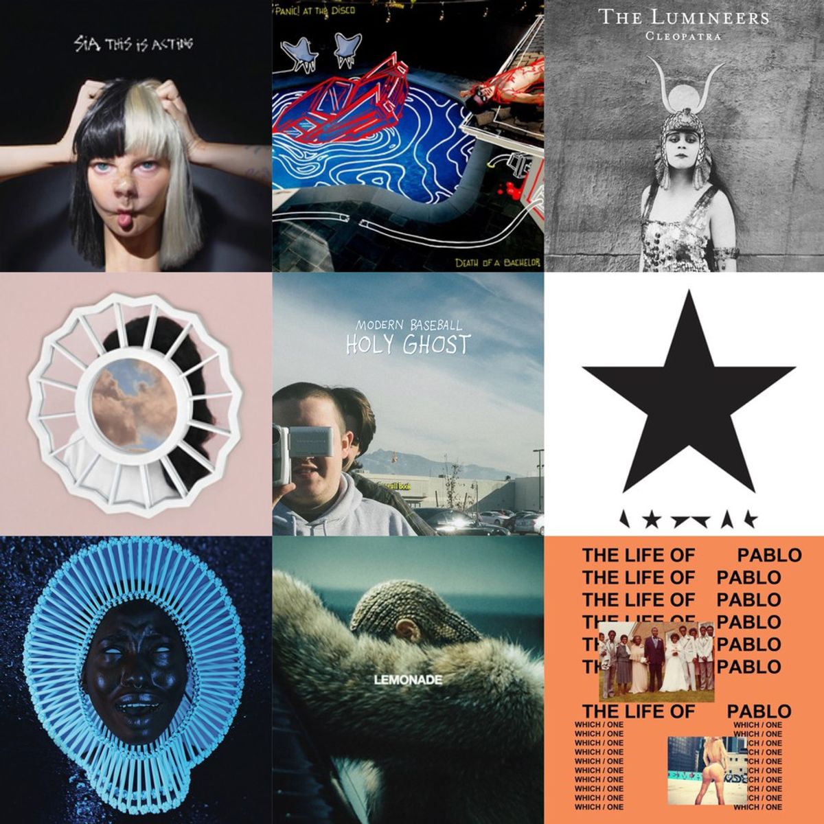 Top 9 Albums Of 2016