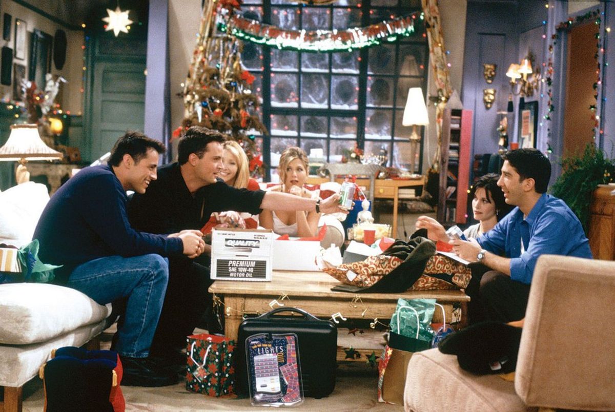 12 Reactions We All Experience At A Gift Exchange As Told By The Friends Cast