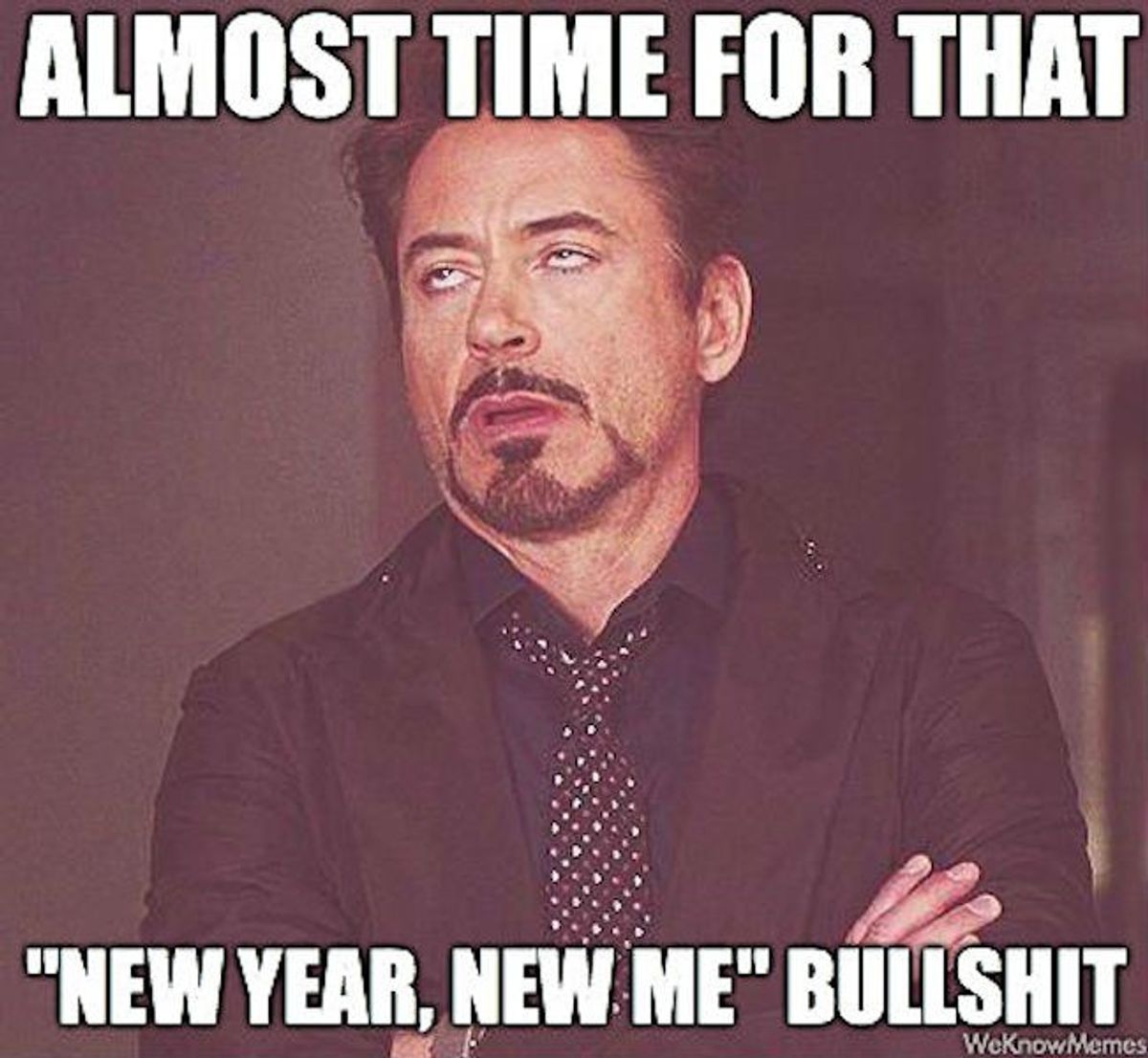 Stop With The "New Year New Me" BS