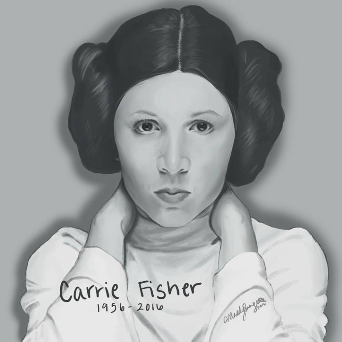 May the Force be with You, Carrie Fisher