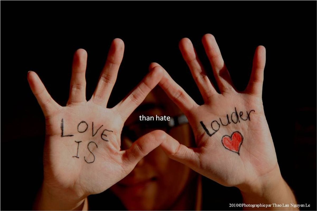 Love Speaks Louder Than Hate
