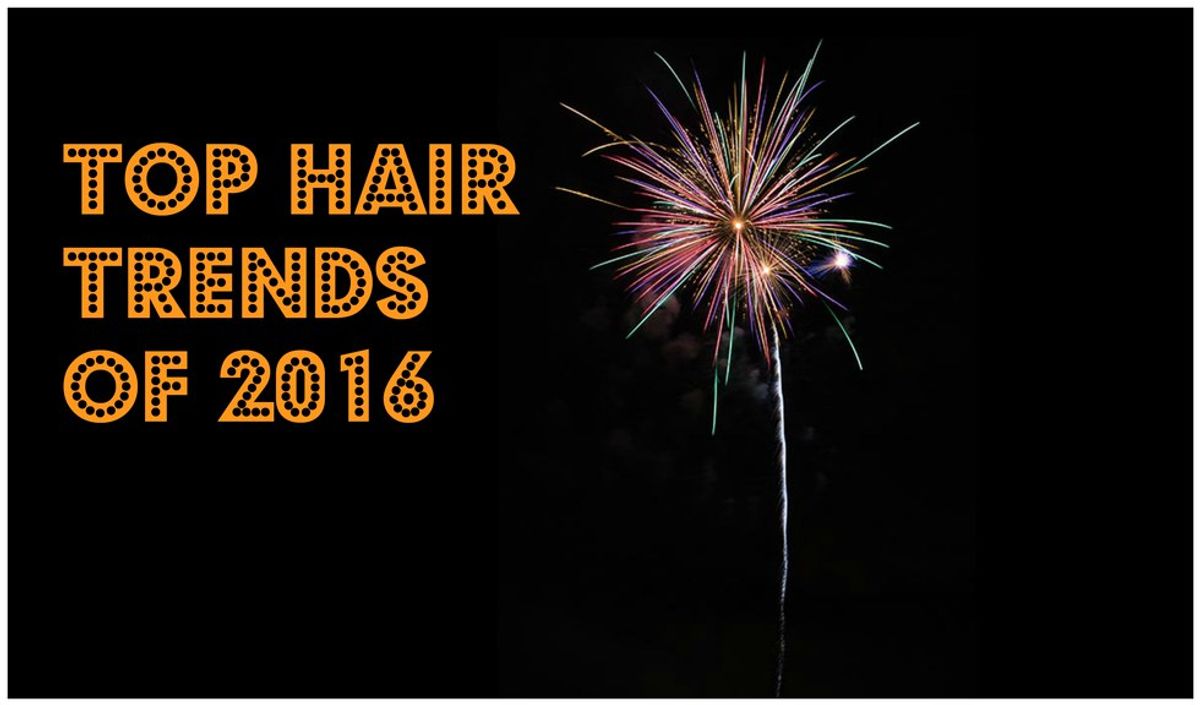 Top Hair Trends Of 2016