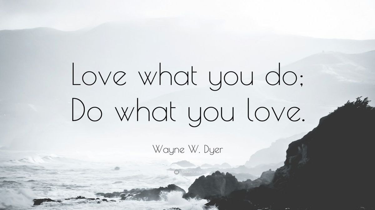 Should You Do What You Love?