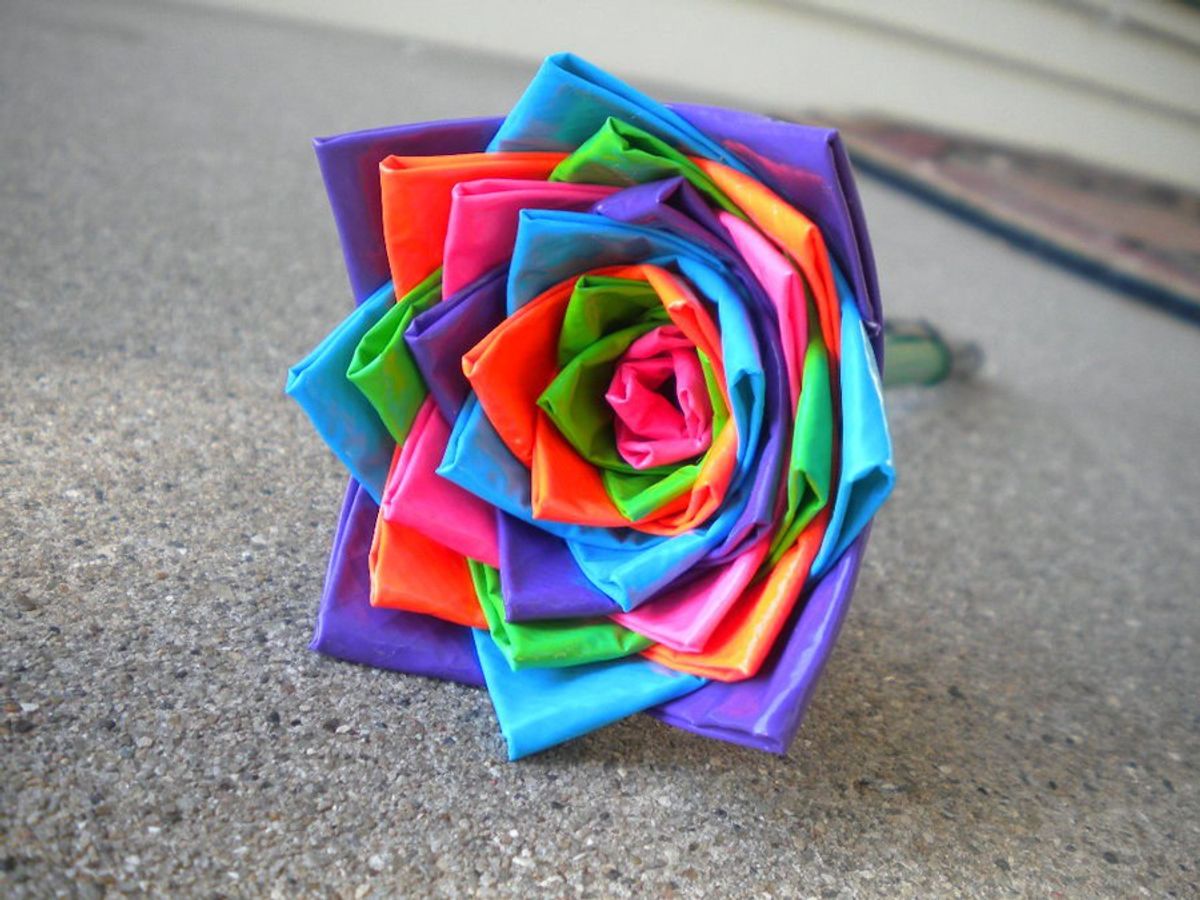 How To Make Duct Tape Flowers